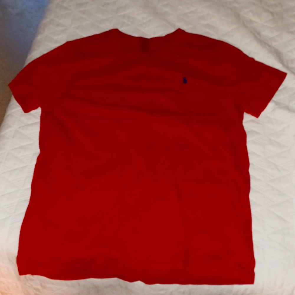 Ralph Lauren red XL tee shirt